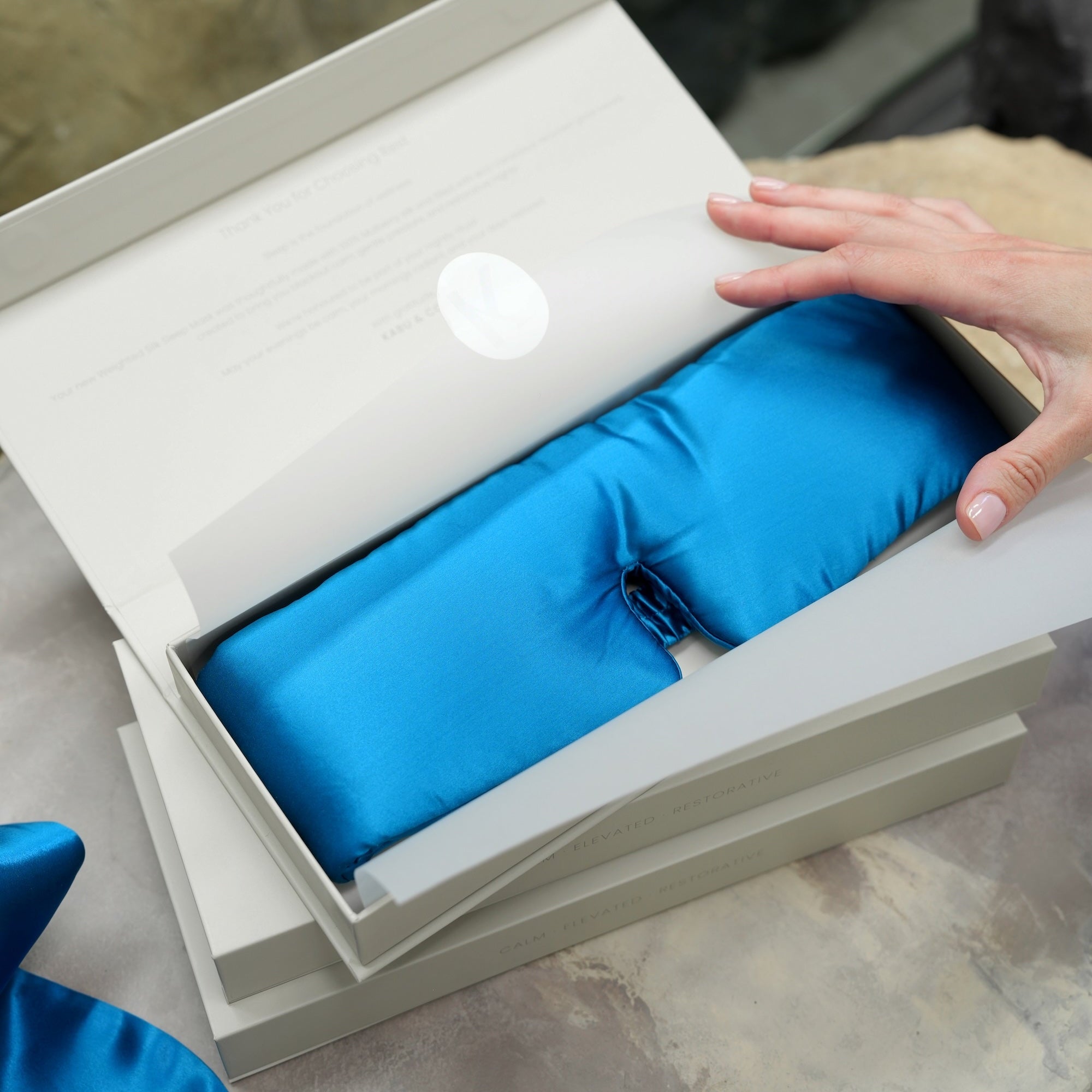 Weighted Silk Sleep Mask