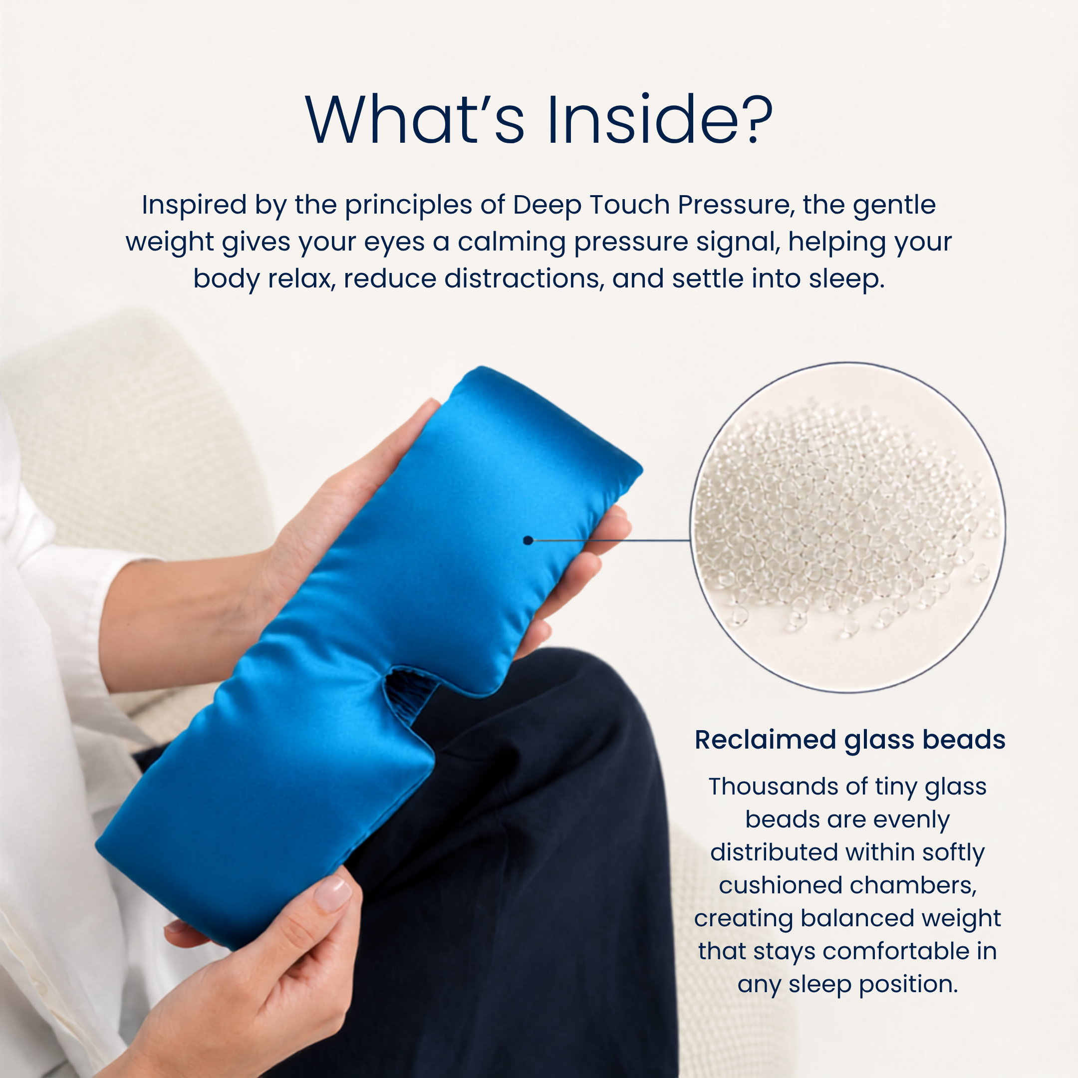Weighted Silk Sleep Mask